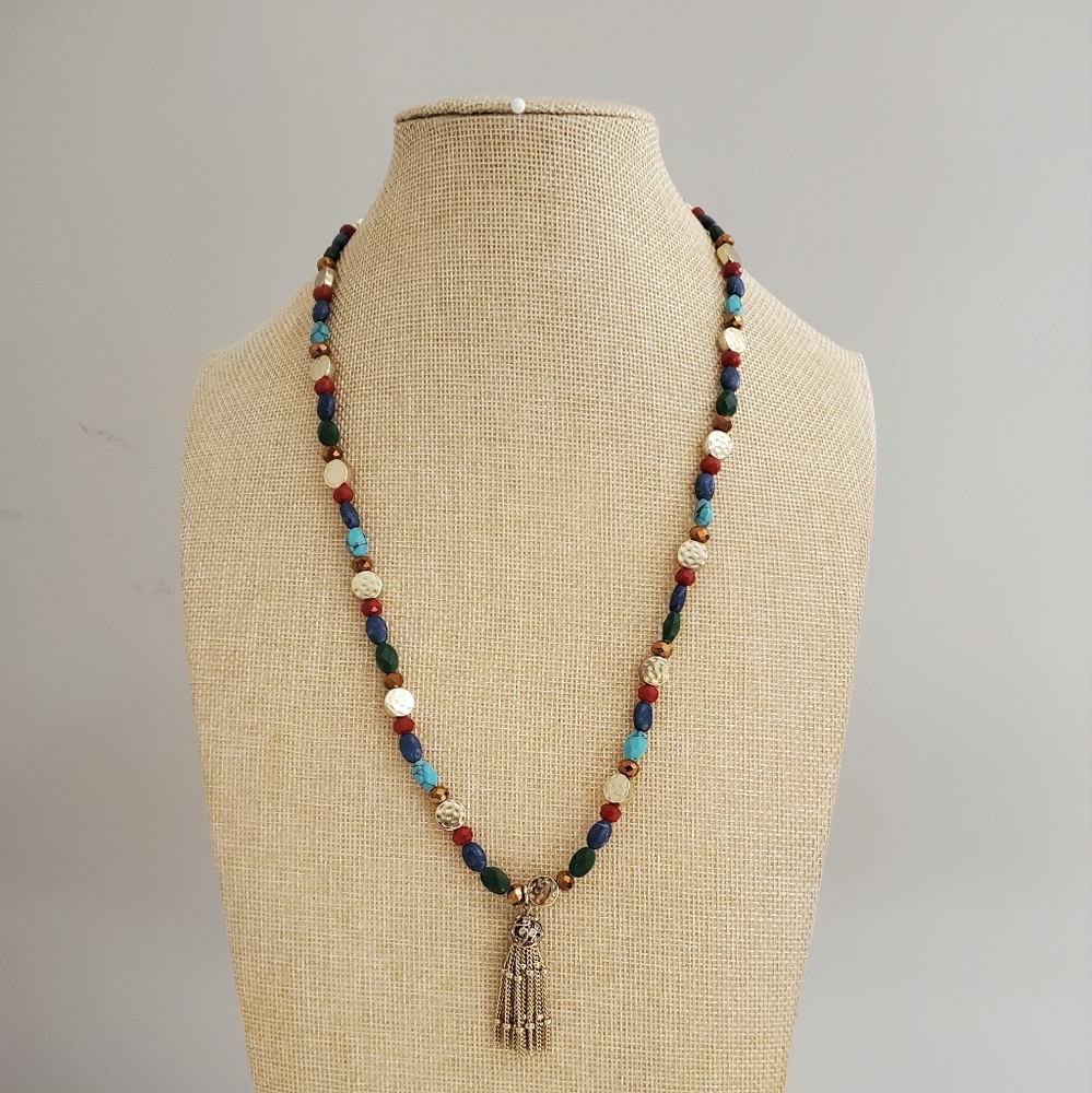 Multi Beaded Necklace
